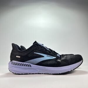Brooks Launch GTS 9 Black Purple Lace Up Running Shoes 1203741B060 Womens Sz 9.5